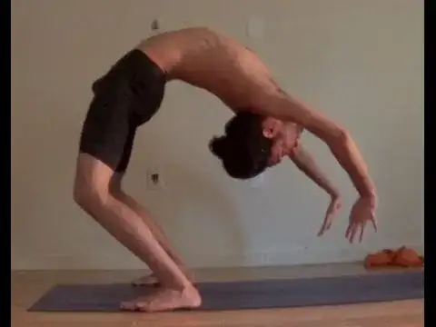 Ashtanga yoga, how to drop back and stand up in wheel/inverted bow