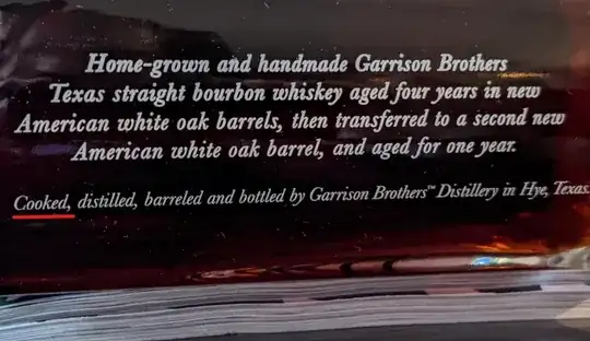 cooked texas bourbon