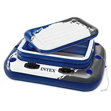 Intex Mega Chill II Inflatable Floating Cooler, 48" X 38"