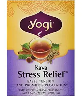 YOGI TEAS Kava Stress Relief Tea