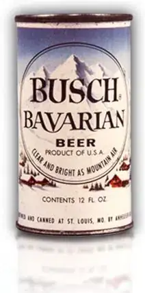 BUSCH BAVARIAN BEER