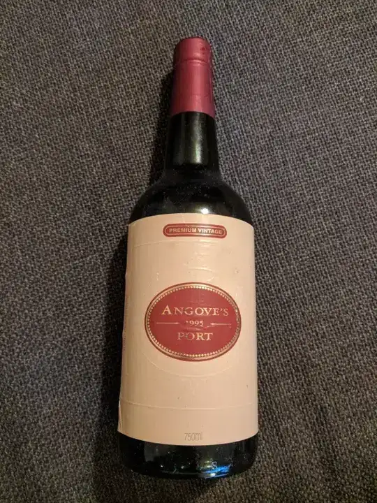 Front of the Bottle