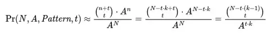 Pr(N,A,Pattern,t)