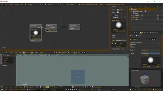 Nodes should work, but colour remains solid