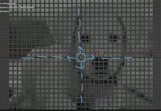 dissolve effect from center of the plane