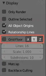 Grid floor