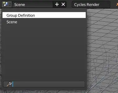 Group Definition Scene