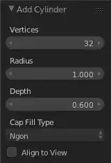 Cylinder parameters