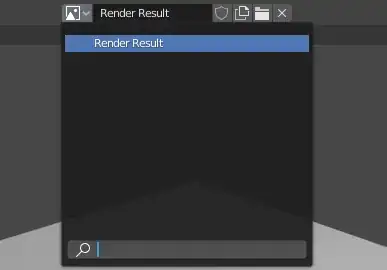 Render Result menu