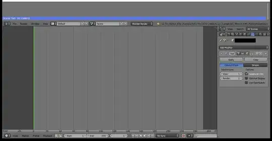 Messed-up Blender window
