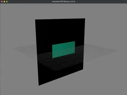 Becomes Black in FBX