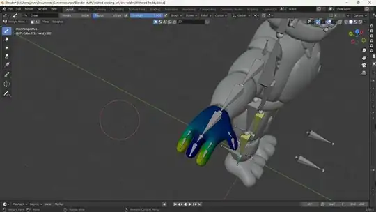 weight paint for the problematic side