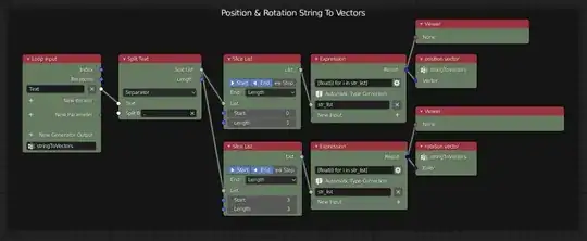 Setting position of object from text file