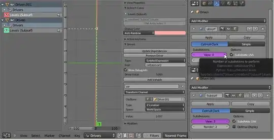 Two Empty objects driving the subdivision levels on two different mesh objects