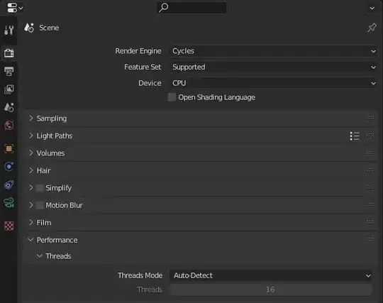 Cycles Performance Settings