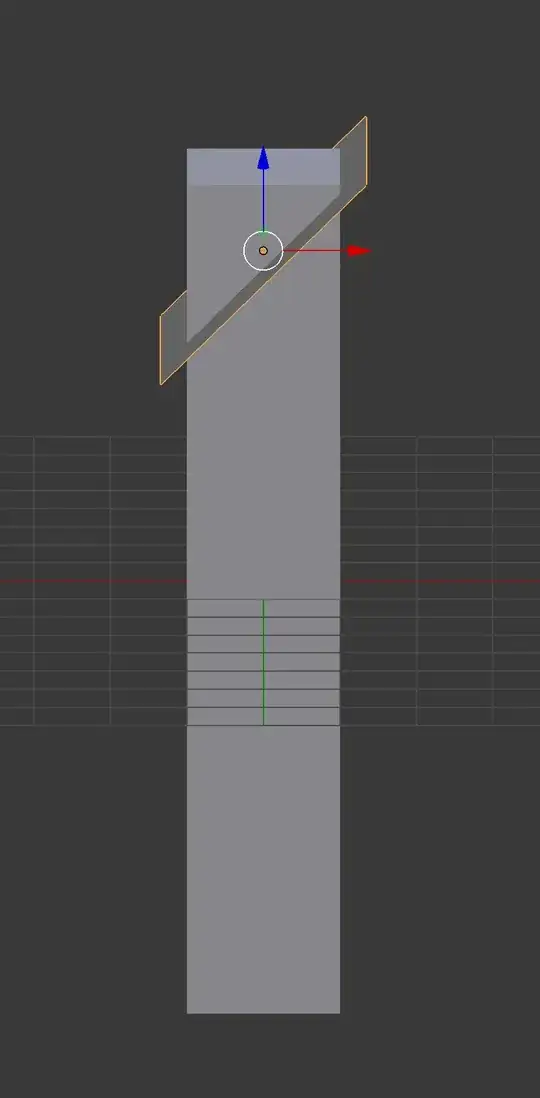 Plane and cube shown without boolean modifier