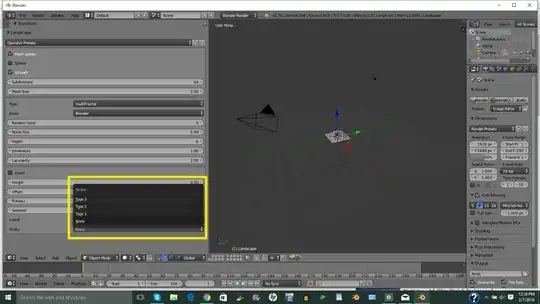 other Blender dropdown menu