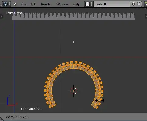 Blender Warp Shift W