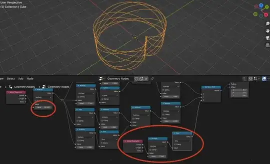 Cardioid in Blender with Geometry Nodes with Z dimension considered
