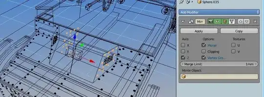 mirroring along Z axis