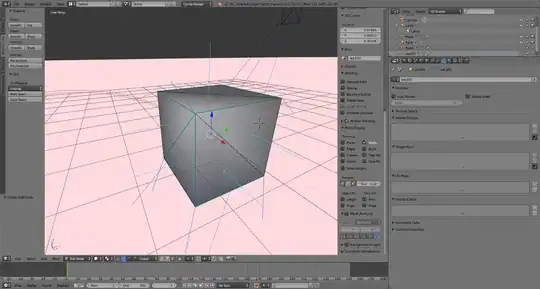 Blender view after disabling auto-smooth, it looks awful, normals seems to be averaged