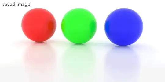 Animated GIF for comparing the render result to the saved PNG