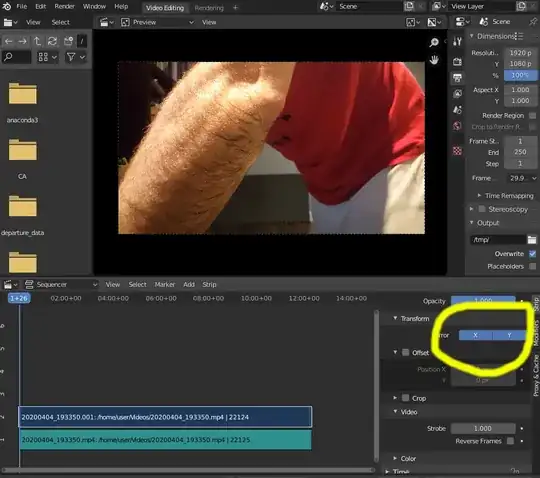 Blender 2.8 Transform Mirror X Y axis