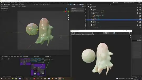 Screenshot of Render vs wievPort 