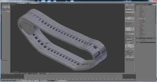 track with wheels hidden