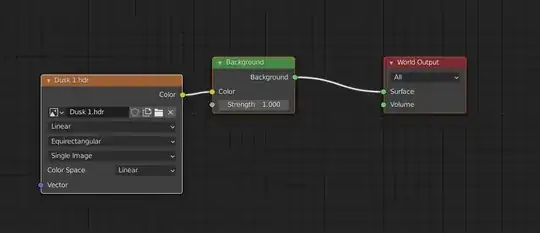 HDRI for world lighting
