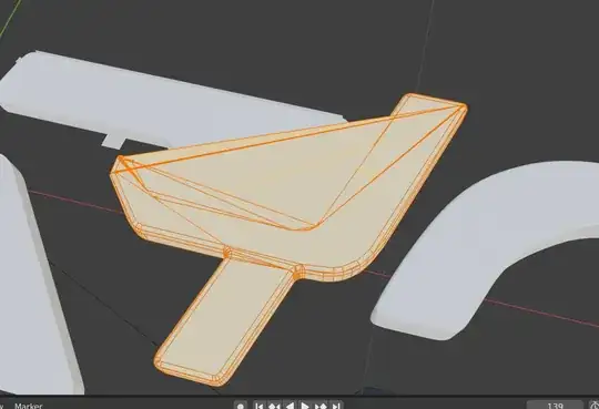 the left and right corner shouldn't be connected like that