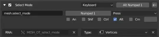 Make sure the hotkey says Numpad1