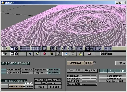 Blender 1.60 Wave Effect
