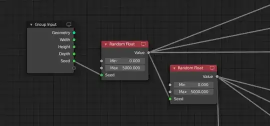 Node Setup to get multiple random numbers for seeds