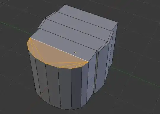 triangle filled faces