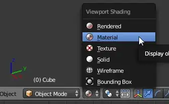 Material shading option