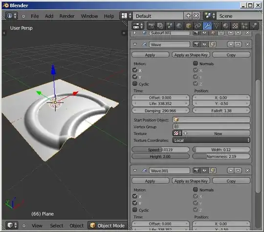 Blender 2.67 bounced wave example.