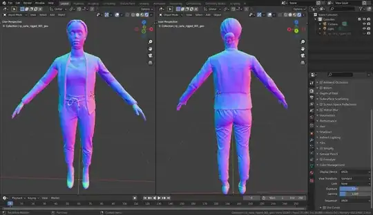 model with normal map and matcap shading