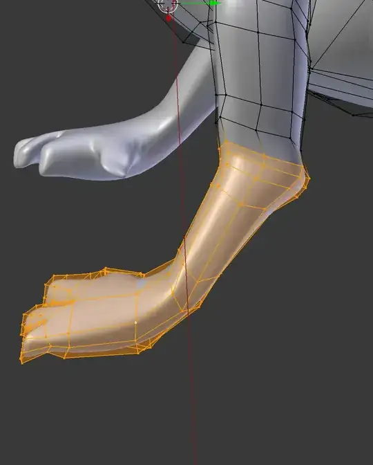 example image of desired selection