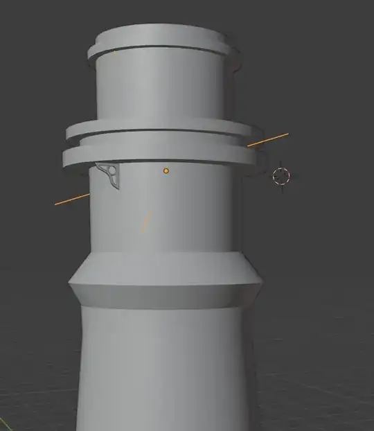 Screenshot of lighthouse & support objects