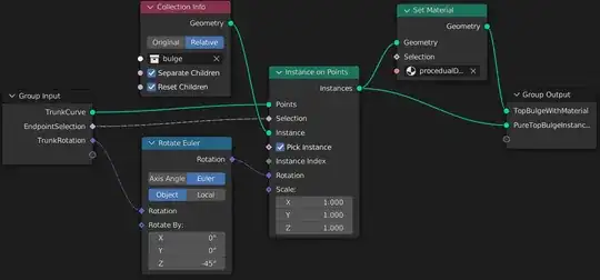 Top Bulge Geometry Node Setup (Branch Emitter)