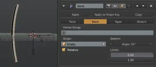 First Simple Deform Modifier