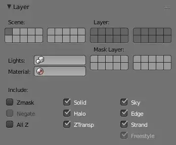 Layer Settings