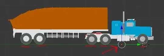 spinning wheels truck