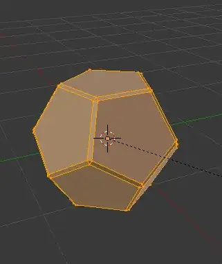 approximate dodecahedron with bevel method