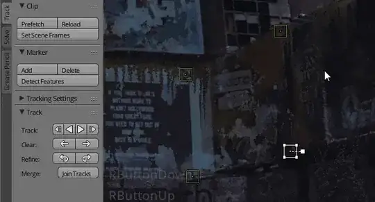 animated gif - showing the plane track