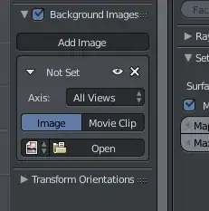 Background image interface