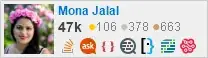 profile for Mona Jalal on Stack Exchange, a network of free, community-driven Q&A sites
