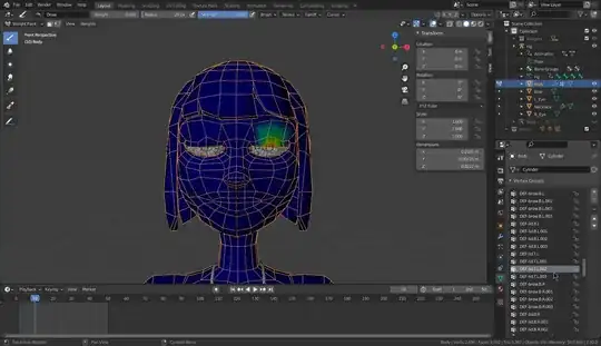 weight paint screenshot