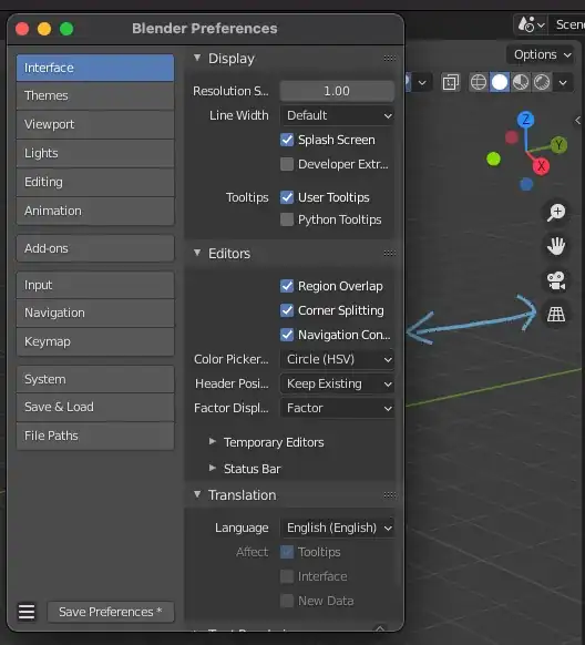 Image of Blender 2.92 UI